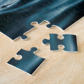 Mooie Dolfijn Schrift Puzzel Filippenzen 4:4 Legpuzzel (Zijkant)