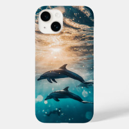 Mooie Dolfijnen iPhone / iPad case