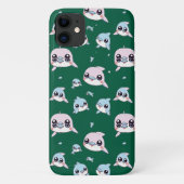 Mooie dolfijnen - Modern digitaal patroon ontwerp  Case-Mate iPhone Case (Achterkant)