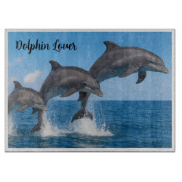 Mooie Dolphin Lover Gepersonaliseerde Snijplank