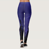 mooie donder boven het bos leggings (Achterkant)
