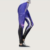 mooie donder boven het bos leggings (Rechts)