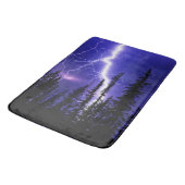 Mooie donder over het bos badmat (Gekanteld)