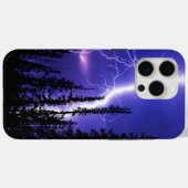 Mooie donder over het bos Case-Mate iPhone case (Achterkant (horizontaal))