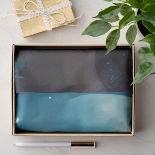 Mooie donkere heks tissuepapier (Geschenk)