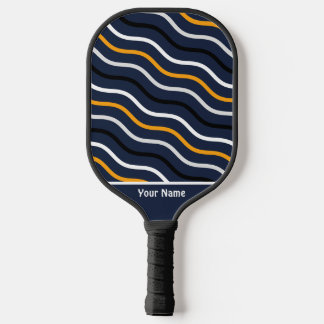 Mooie donkere streep golvende pro pickleball pedde paddle