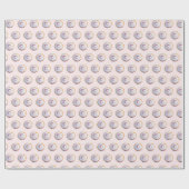 Mooie Donut Aquarel Patroon Cadeaupapier (Vlak)