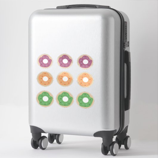 Mooie Donut Sprinkels Beleg Bakkerij Sticker (Koffer)