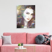 Mooie, door AI gegenereerde kunst Canvas Afdruk (Insitu (Woonkamer))