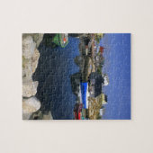 Mooie dorp Peggy's Cove met haven Legpuzzel (Horizontaal)