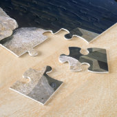 Mooie dorp Peggy's Cove met haven Legpuzzel (Zijkant)