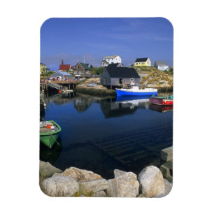 Mooie dorp Peggy's Cove met haven Magneet