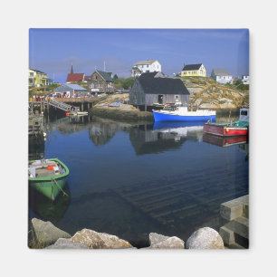 Mooie dorp Peggy's Cove met haven Magneet