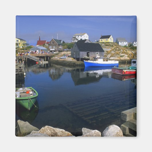 Mooie dorp Peggy's Cove met haven Magneet (Voorkant)