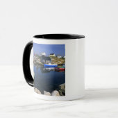 Mooie dorp Peggy's Cove met haven Mok (Voorkant links)