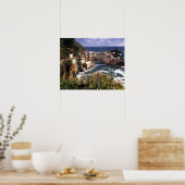 Mooie dorp Vernazza in de Cinque Poster (Keuken)