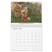 Mooie Draai van de eeuwschilderijen Kalender (Feb 2026)