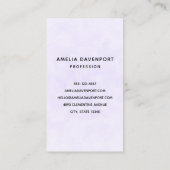 Mooie draak met elegante kroon visitekaartje (Achterkant)