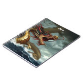 Mooie draak notitieboek (Linkerzijde)
