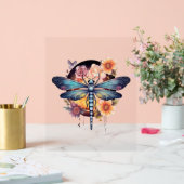 Mooie Dragonfly Acryl Bord (Huwelijk)