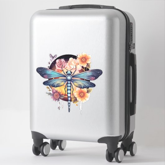 Mooie Dragonfly Sticker (Koffer)