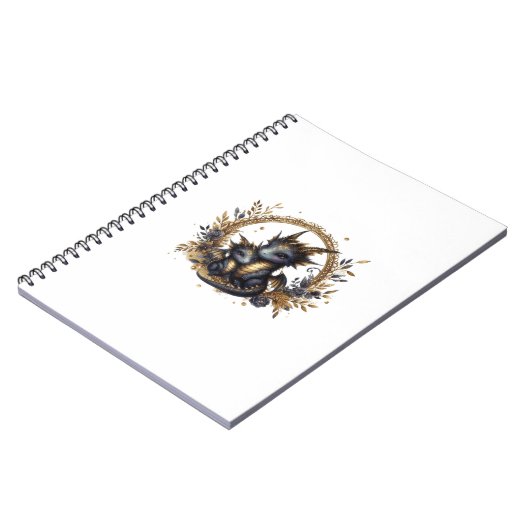 Mooie draken notitieboek (Linkerzijde)