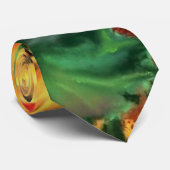 Mooie drie zonnebloemen Stropdas - Schilderen (Opgerold)