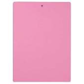 Mooie drijvende roze rozen gepersonaliseerd klembord (Achterkant)