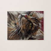 Mooie dromer - Maine Coon Kat Puzzel (Horizontaal)