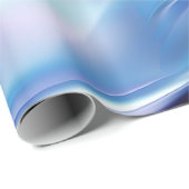 Mooie Dromerige Blauwe Paarse Bruiloft Feest Cadeaupapier (Rol Hoek)