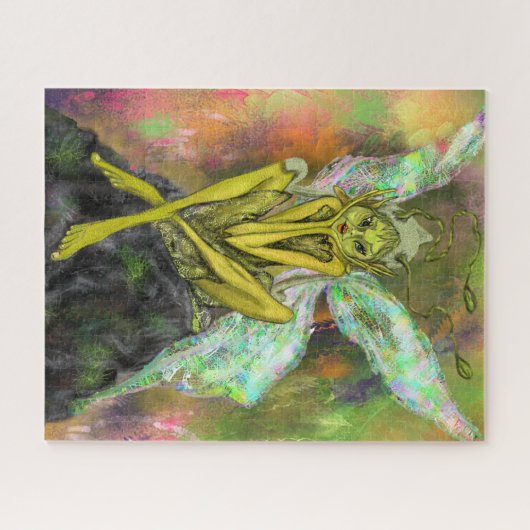 Mooie droomfairy Puzzle Magic Fairytale Legpuzzel (Horizontaal)