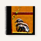 Mooie duif notitieboek (Voorkant)