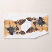 Mooie Duitse foto van Shepherd Bad Handdoek (Handdoek)