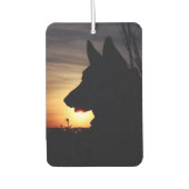 Mooie Duitse herder auto luchtverfrisser (Voorkant)