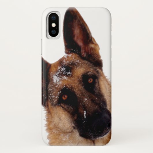 Mooie Duitse herderhond Case-Mate iPhone Case (Achterkant)