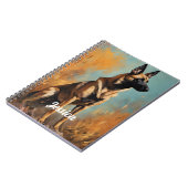 Mooie Duitse Malinois Notitieboek (Linkerzijde)