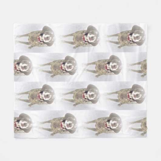 Mooie Duitse Shorthaired Pointer Winter Fleece Deken (Voorkant (Horizontaal))