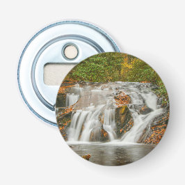 Mooie Dukes kreek waterval in N. Georgia Button Flesopener