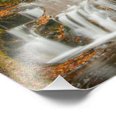 Mooie Dukes kreek waterval in N. Georgia Foto Afdruk (Hoek)