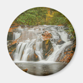 Mooie Dukes kreek waterval in N. Georgia Magneet