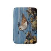 Mooie Dunlin Shorebird bij het strand Badmat (Voorkant Verticaal)