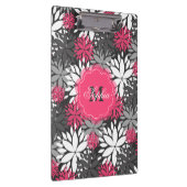 Mooie, dunne monogram floraal patroon klembord (Rechts)