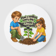 Mooie Earth Day Kids tuiniereducatie shirt