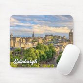 Mooie Edinburgh Silhouette, Schotland Muismat (Met muis)