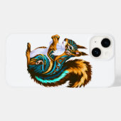 Mooie eekhoorn Case-Mate iPhone case (Achterkant (horizontaal))