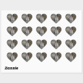Mooie eekhoorn hartsticker hart sticker (Vel)