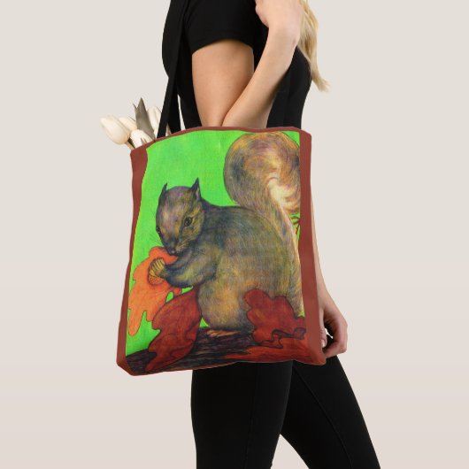 mooie eekhoorn tote bag (Dichtbij)