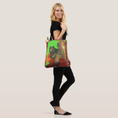 mooie eekhoorn tote bag (Op model)