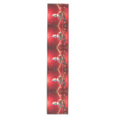 Mooie Eend Kerstvakantie Tafel Runner Medium Tafelloper (Voorkant)