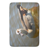 Mooie eend of ganzenbadmat badmat (Voorkant Verticaal)